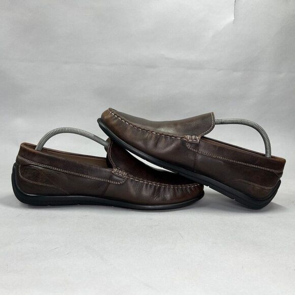 Ecco Classic Moc 2.0 Loafers‎ Men\'s Size 11 Brown Leather Slip On Casual Shoes main image 11